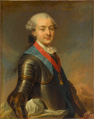 Louis Jean Marie de Bourbon, vévoda z Penthievre 1725-1793, asi 1760. od Jean Baptiste Charpentier
