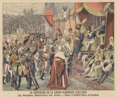 Stoleté výročí Legie dhonneur (1804-1904) od Jean Baptiste Debret