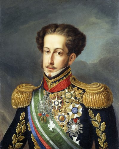 Dom Pedro I, císař Brazílie, kolem roku 1816 od Jean Baptiste Debret