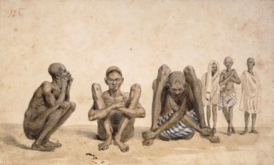 Rio Janeiron orjat, n. 1825-6 od Jean Baptiste Debret