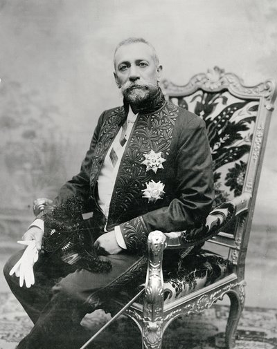 Honoré Charles Grimaldi, monacký princ Albert od Jean Baptiste Edouard Detaille