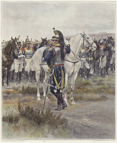 Jízda na koni v roce 1807 od Jean Baptiste Edouard Detaille