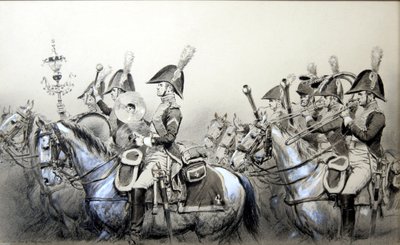 Napoleonské války, Kapela 4. dragounů od Jean Baptiste Edouard Detaille