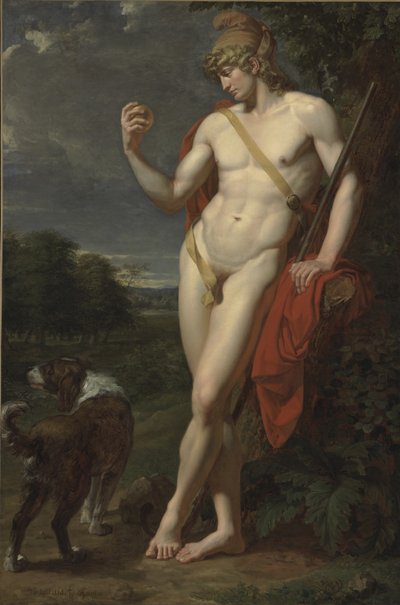 Pastýř Paris od Jean Baptiste Frederic Desmarais