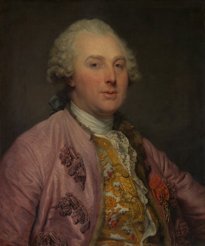 Charles Claude de Flahaut 1730-1809, hrabě z Angiviller, 1763. od Jean Baptiste Greuze