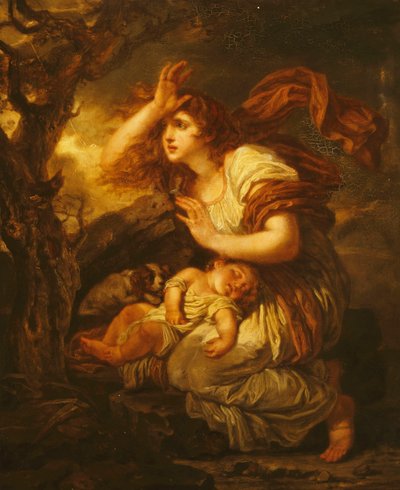 Strach z bouře; Strach z bouře, od Jean Baptiste Greuze
