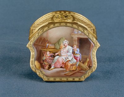 Jean-Marie TironSnuffbox: "-B. Greuze1766-1767 ... od Jean Baptiste Greuze