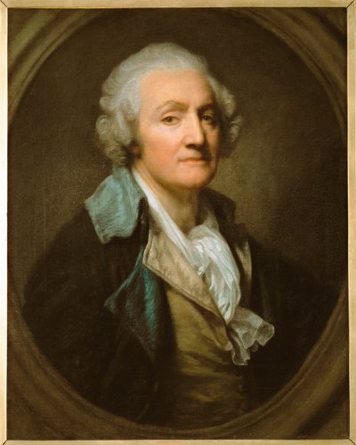 Jean Baptiste Greuze, autoportrét ... od Jean Baptiste Greuze