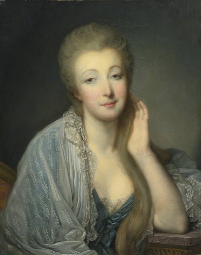 Jeanne Bécu, hraběnka Du Barry 1743-1793 od Jean Baptiste Greuze