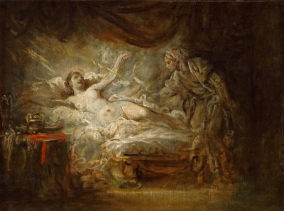 Jupiter a Aegina od Jean Baptiste Greuze