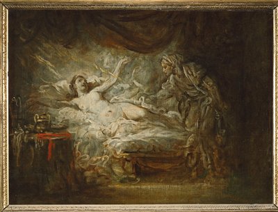 Jupiter a Aegina ... od Jean Baptiste Greuze