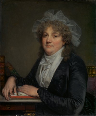 Madame Jean-Baptiste Nicolet Anne Antoinette Desmoulins, 1743-1817, konec 80. let 18. století. od Jean Baptiste Greuze