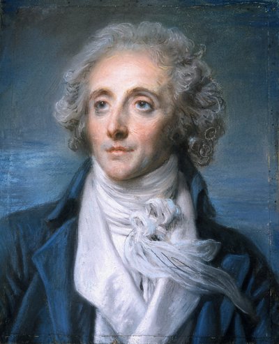 Portrét Nicolase-Pierre-Baptista Anselma, zvaného Elder Baptist od Jean Baptiste Greuze