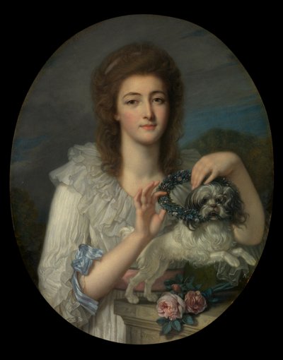 Princezna Varvara Nikolaevna Gagarina (1762–1802), s. 1780-82 od Jean Baptiste Greuze