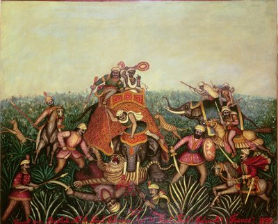 Hon na tygra, 1892 od Jean Baptiste Guiraud