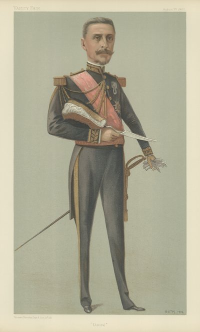 Admirál Raymond-Emile Gervais od Jean Baptiste Guth