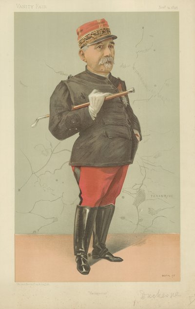 Generál Jacques Charles Rene Achille Duchesne od Jean Baptiste Guth