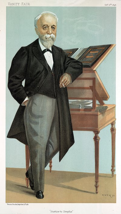 Spravedlnost Dreyfusovi, 1898 od Jean Baptiste Guth
