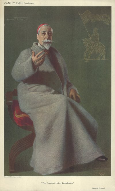 M Anatole Francie od Jean Baptiste Guth