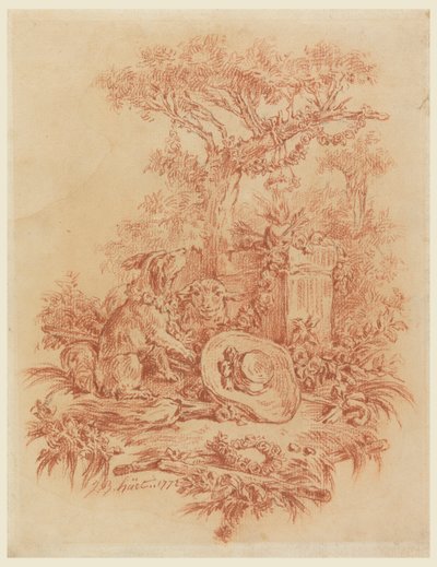 Pastorální od Jean Baptiste Huet