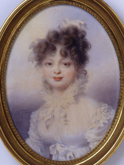 Velkokněžna Kateřina Pavlovna Ruska 1788-1819, královna Württemberska od Jean Baptiste Isabey