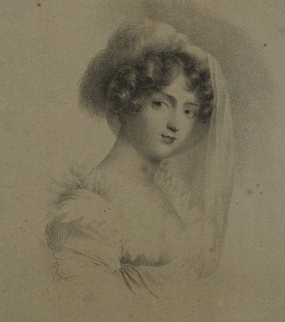 Paní. Horace Vernet od Jean Baptiste Isabey