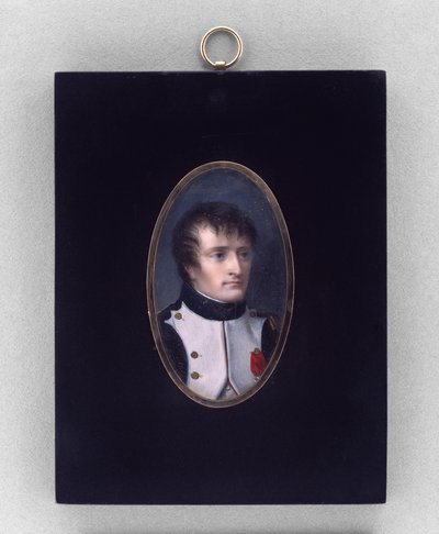 Napoleon Bonaparte, kolem roku 1804 (akvarel na slonovině od Jean Baptiste Isabey