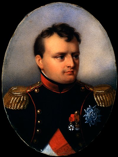 Porträt von Kaiser Napoléon I. Bonaparte 1769-1821, frühes 19. Jahrhundert von Jean Baptiste Isabey