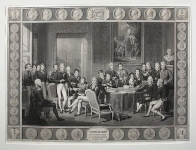 Vídeňský kongres, 1815 od Jean Baptiste Isabey