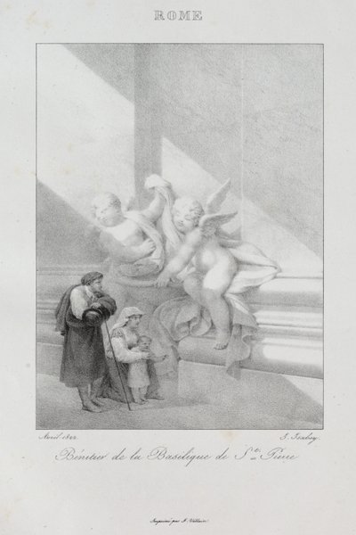 Cesta do Itálie v roce 1822 od Jean Baptiste Isabey