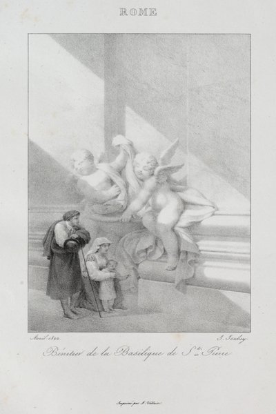 Cesta do Itálie v roce 1822 od Jean Baptiste Isabey