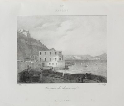 Cesta do Itálie v roce 1822 od Jean Baptiste Isabey