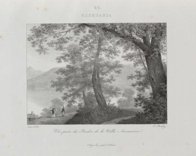 Cesta do Itálie v roce 1822 od Jean Baptiste Isabey