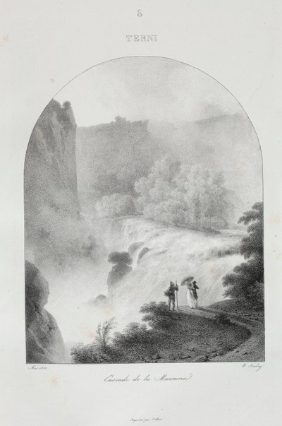 Cesta do Itálie v roce 1822 od Jean Baptiste Isabey