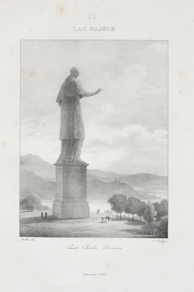 Cesta do Itálie v roce 1822 od Jean Baptiste Isabey