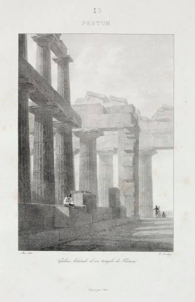 Cesta do Itálie v roce 1822 od Jean Baptiste Isabey