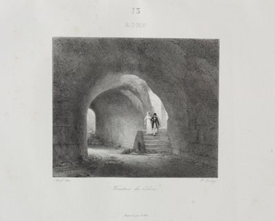 Cesta do Itálie v roce 1822 od Jean Baptiste Isabey