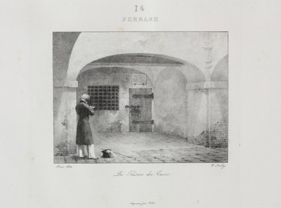 Cesta do Itálie v roce 1822 od Jean Baptiste Isabey