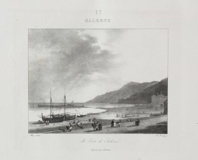Cesta do Itálie v roce 1822 od Jean Baptiste Isabey