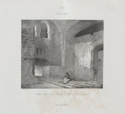 Cesta do Itálie v roce 1822 od Jean Baptiste Isabey