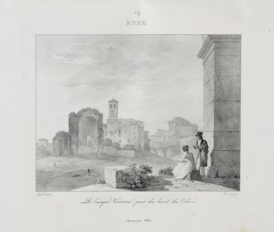 Cesta do Itálie v roce 1822 od Jean Baptiste Isabey