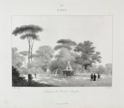 Cesta do Itálie v roce 1822 od Jean Baptiste Isabey