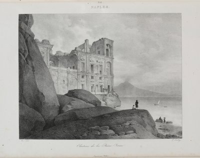Cesta do Itálie v roce 1822 od Jean Baptiste Isabey