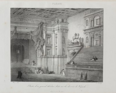 Reise nach Italien im Jahr 1822 von Jean Baptiste Isabey