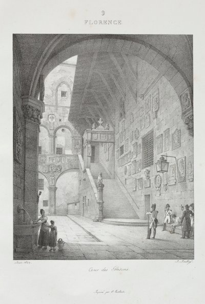 Reise nach Italien im Jahr 1822, 1833 von Jean Baptiste Isabey