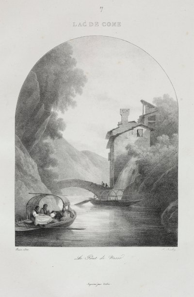 Reise nach Italien im Jahr 1822, 1833 von Jean Baptiste Isabey