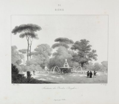 Cesta do Itálie v roce 1822, 1833. od Jean Baptiste Isabey