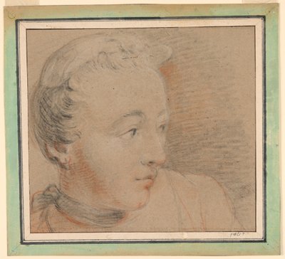 Portrét ženy od Jean Baptiste Joseph Pater