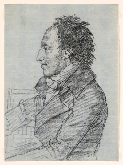 Portrét muže od Jean Baptiste Joseph Wicar