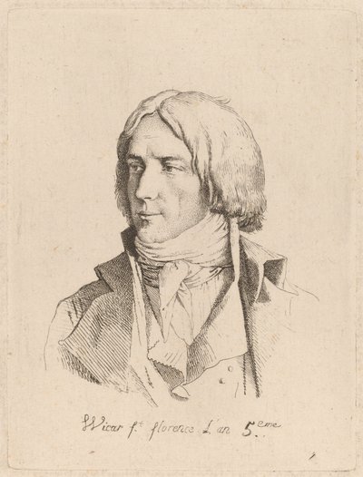 Autoportrét od Jean Baptiste Joseph Wicar